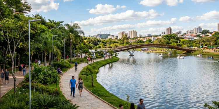 Fundada em 1830, a cidade paulista virou a 6ª melhor do Brasil com um parque que atravessa 80% do território
