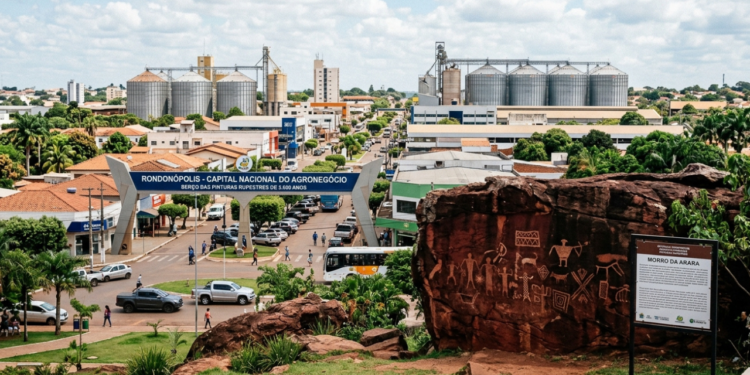 A Capital Nacional do Agronegócio que esconde pinturas rupestres de 5 mil anos no coração do Mato Grosso