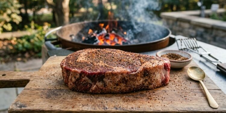 O grão torrado possui uma acidez natural que atua como um amaciante enzimático potente nas fibras musculares mais rígidas