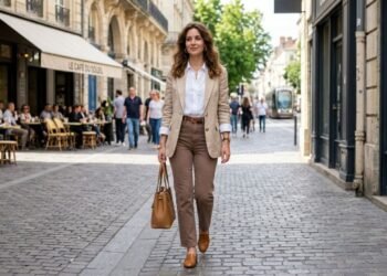 Calça jeans da moda: aquela calça cor mocha que combina com tudo e que você vai usar o ano todo