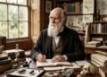 Charles Darwin, naturalista e geólogo britânico: “O homem tem uma tendência instintiva a falar, como vemos no balbucio de nossas crianças pequenas, mas nenhuma criança tem uma tendência instintiva a assar, fabricar cerveja ou escrever.”