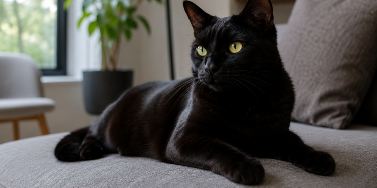 O que significa ter um gato preto em casa