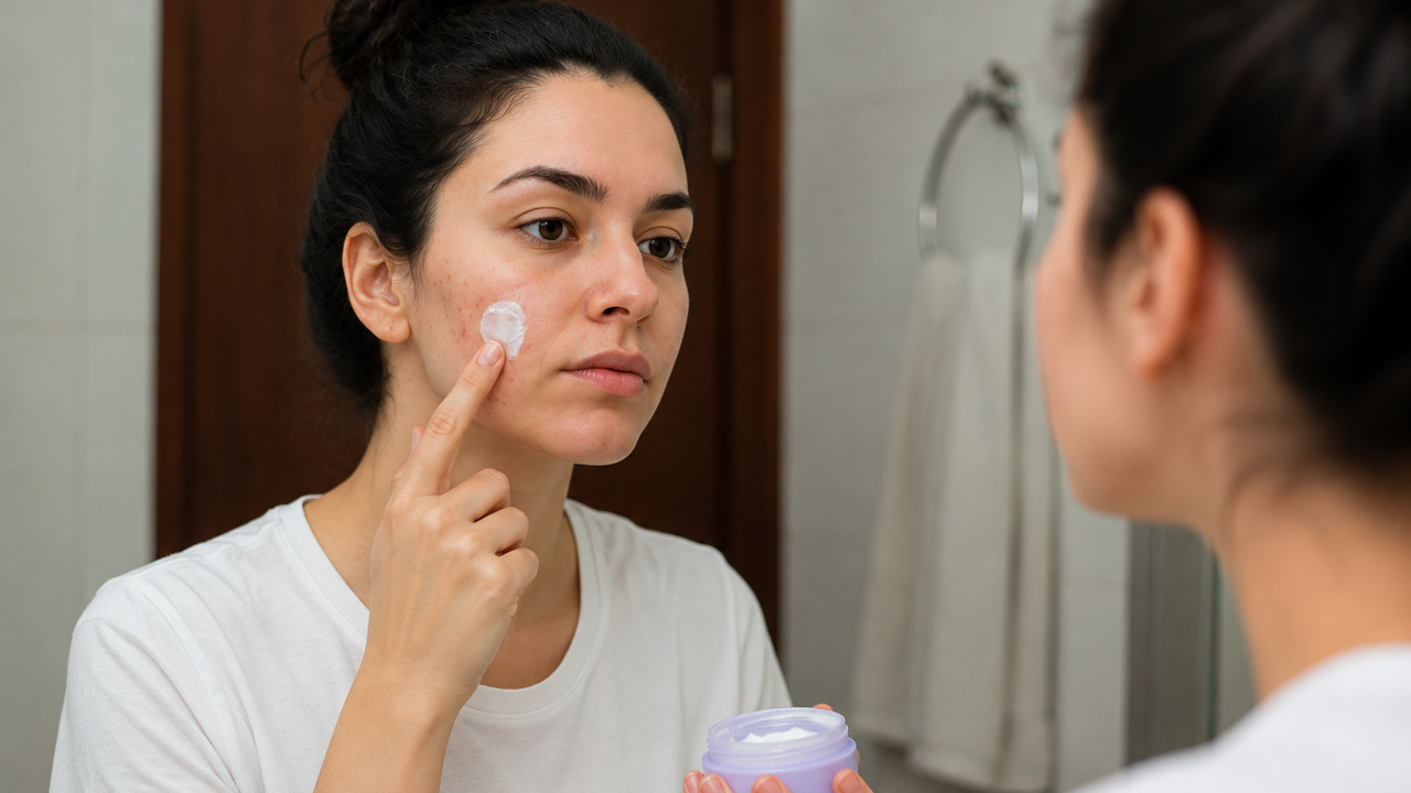 A farmacêutica diz que a pomada de assadura não deve ser considerada tratamento para espinha inflamada, mas sim uma barreira protetora para áreas sensibilizadas