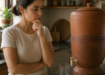 O que significa ter um filtro de barro antigo