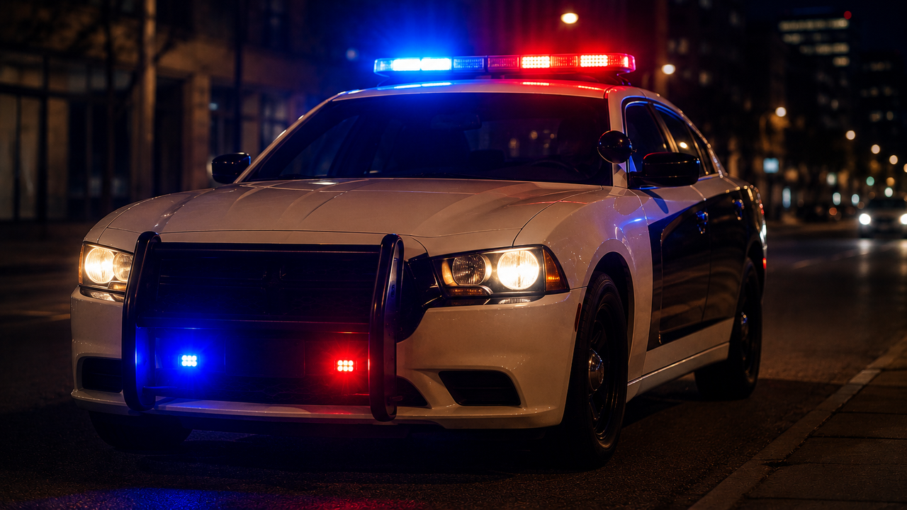 O que significam as luzes dos carros de polícia?