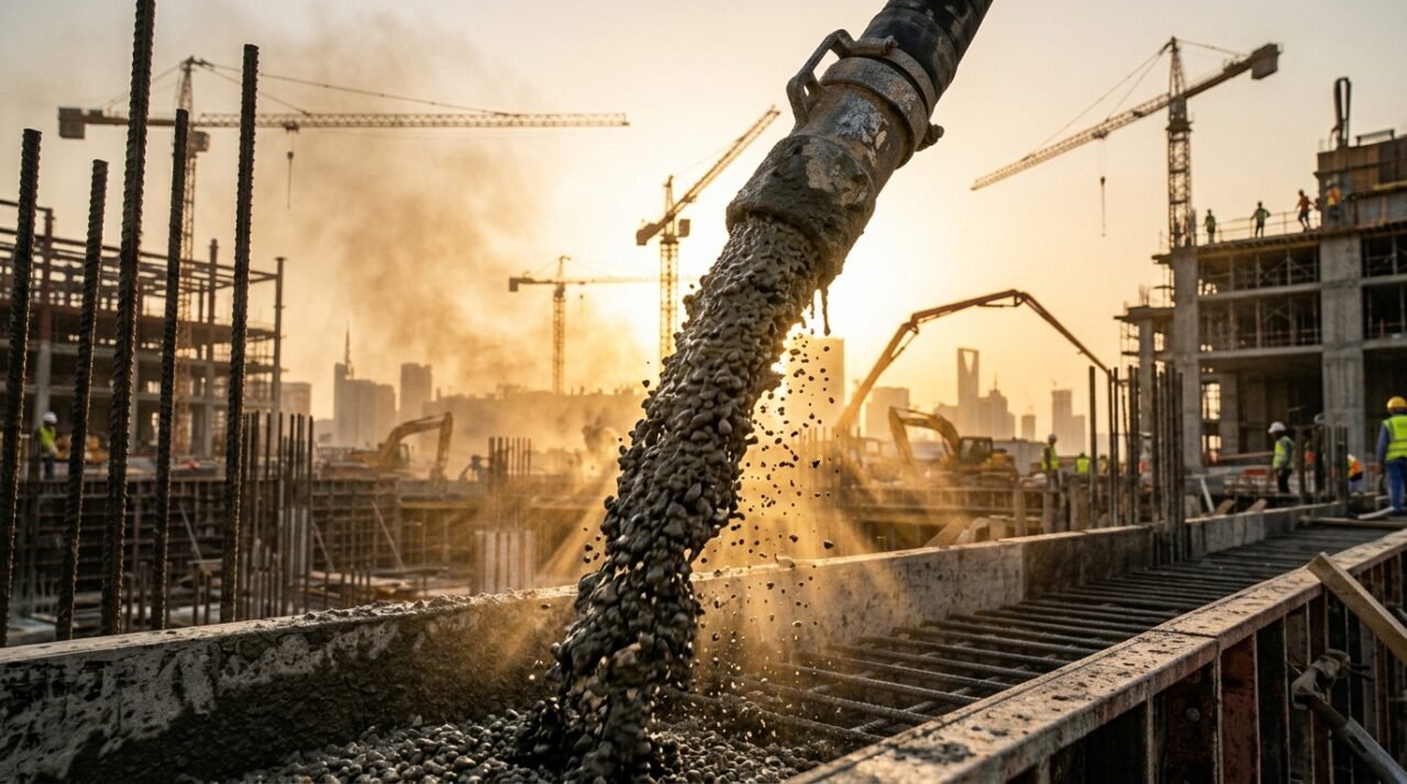 recorde de concretagem