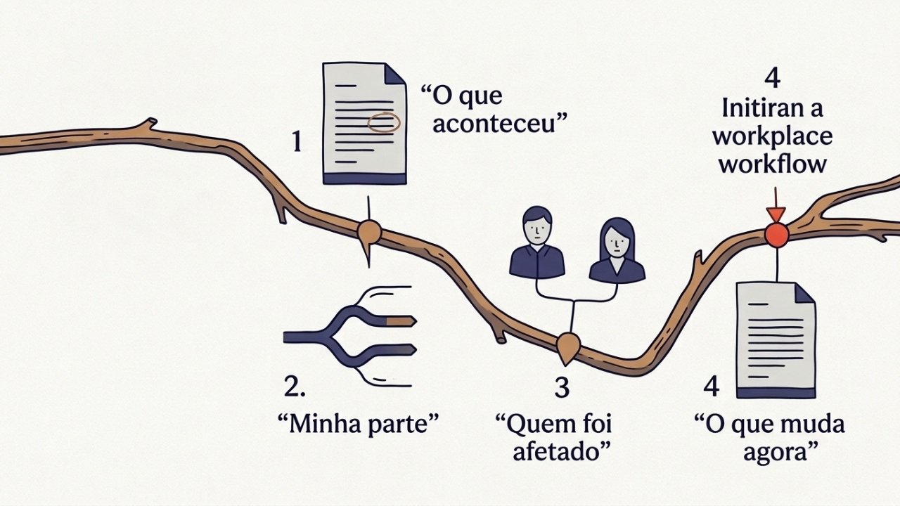 Como lidar com erros sem apagar a própria experiência