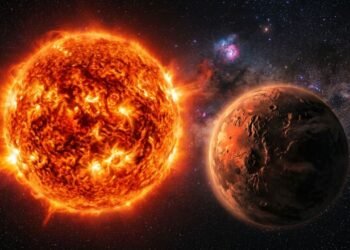 Astrônomos encontram um mundo de lava onde metade da superfície permanece em um oceano de magma