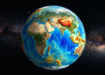 NASA revela a verdadeira forma da Terra em um mapa impressionante que mostra o planeta muito diferente de uma esfera perfeita