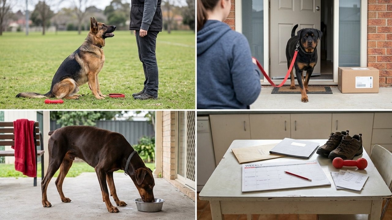 Três raças de cães de guarda com perfil equilibrado