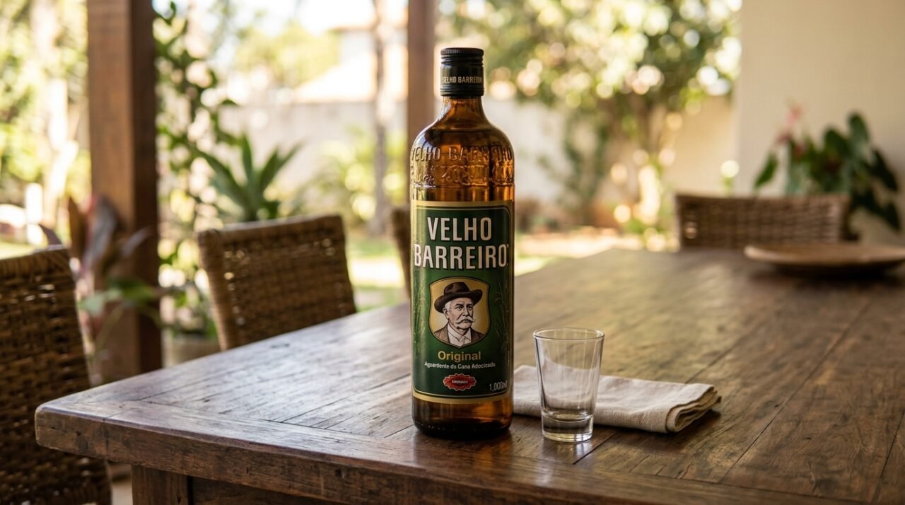 rótulo da Velho Barreiro