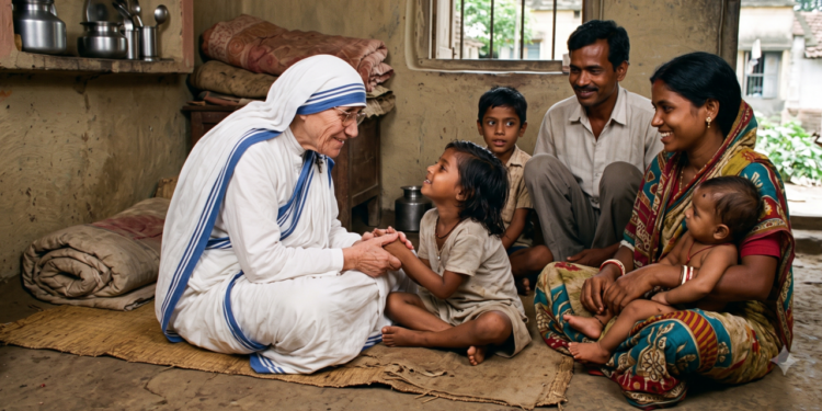 Reflexão do dia de Santa Teresa de Calcutá: “Se queres a paz no mundo, vai para casa e ama a tua família”