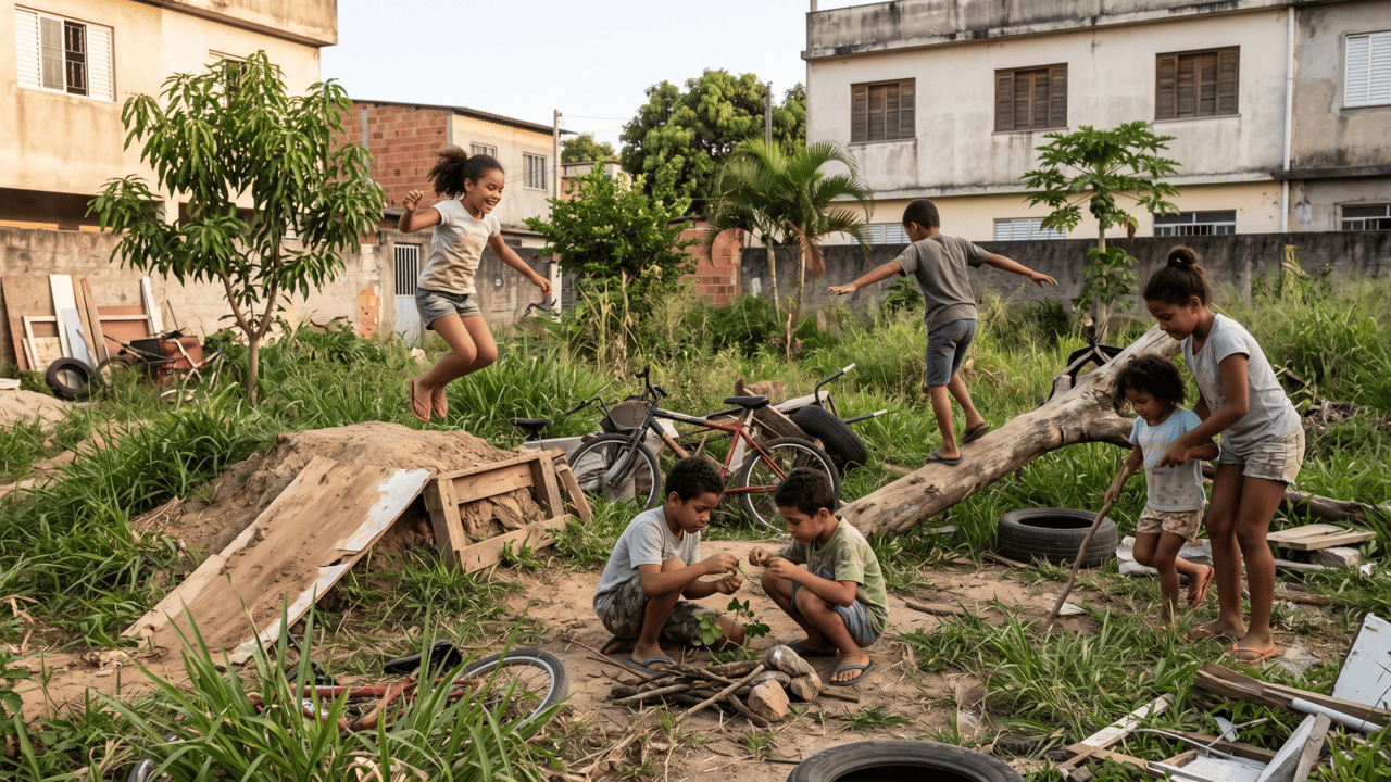 A maioria das pessoas que cresceram brincando na rua sem a supervisão dos pais não desenvolveram traumas, mas sim encararam isso como uma oportunidade para ganhar autonomia e confiança
