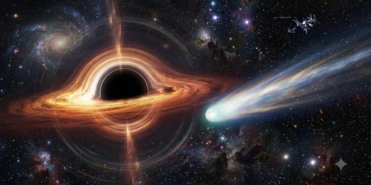 Estudo de buraco negro simulado ajuda a compreender fenômenos extremos do cosmos e surpreendem a astronomia