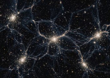 A teia cósmica revela como filamentos gigantes conectam galáxias no Universo