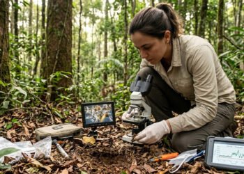 Rede invisível de fungos subterrâneos revela um papel importante contra mudanças climáticas