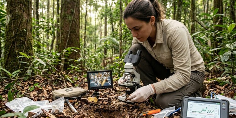Rede invisível de fungos subterrâneos revela um papel importante contra mudanças climáticas