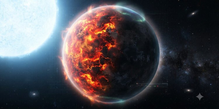 Cientistas estudam Super-Terra com um hemisfério coberto por lava
