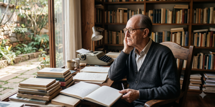 Carlos Drummond de Andrade, na frase: “A dor é inevitável. O sofrimento é opcional.” A reflexão que ensina a não deixar certas pessoas continuarem mandando na sua paz
