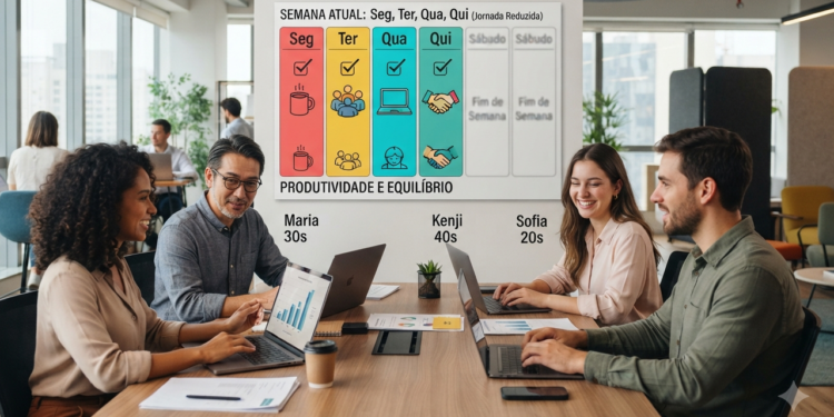 Trabalhar quatro dias por semana realmente funciona? O que mostram os testes ao redor do mundo