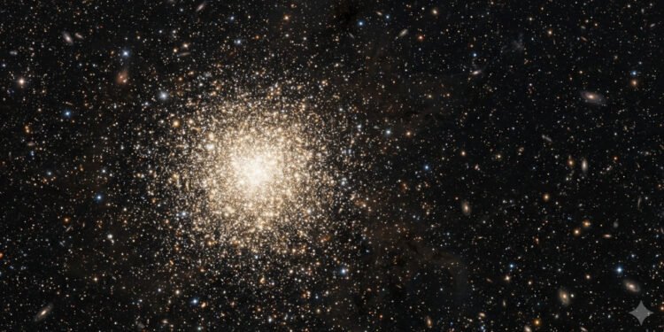 Telescópios registram um aglomerado de estrelas que impressiona pela grandiosidade na astronomia