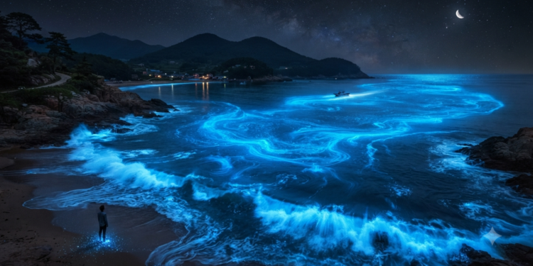 Cientistas explicam fenômeno raro no oceano que faz a água mudar de cor e intriga biólogos