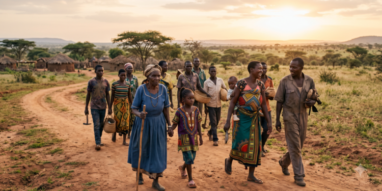 Provérbio africano do dia: “Quem caminha devagar com o grupo aprende o valor da união antes de alcançar o destino”
