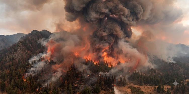 As tempestades de fogo explicam por que alguns incêndios saem do controle