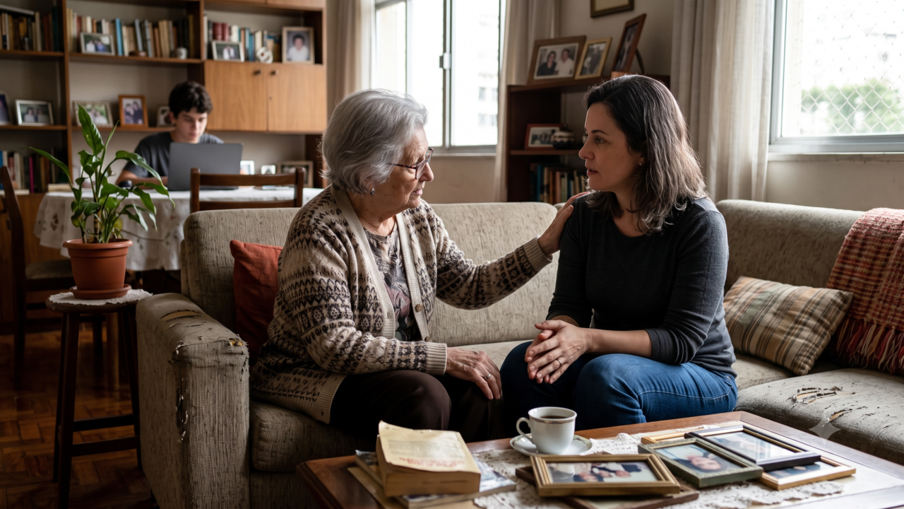 A psicologia diz que avós que veem menos os netos nem sempre estão sendo afastados, muitas vezes foram tornando as visitas mais tensas com críticas que nunca pareciam críticas para eles