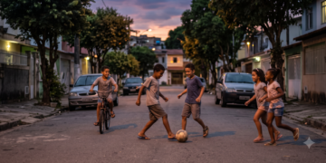 A psicologia diz que pessoas que cresceram brincando na rua até escurecer não veem essa infância como desleixo, mas como um treino precoce de autonomia e confiança