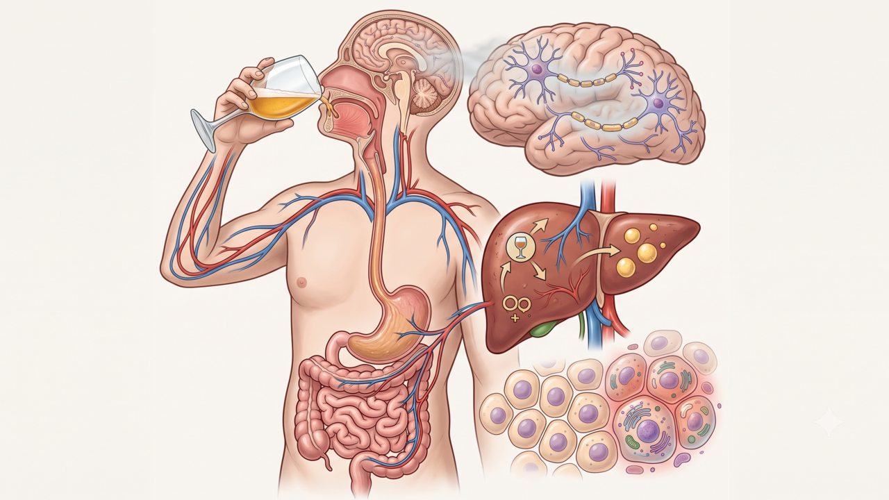 O que a "cerveja" faz no fígado e na saúde cardiovascular.