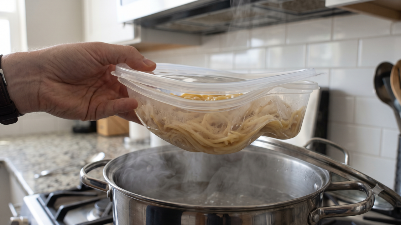Nutricionista, sobre o uso de potes plásticos: “É preciso tentar não colocar comida ainda quente porque o recipiente pode não ter sido feito para isso”
