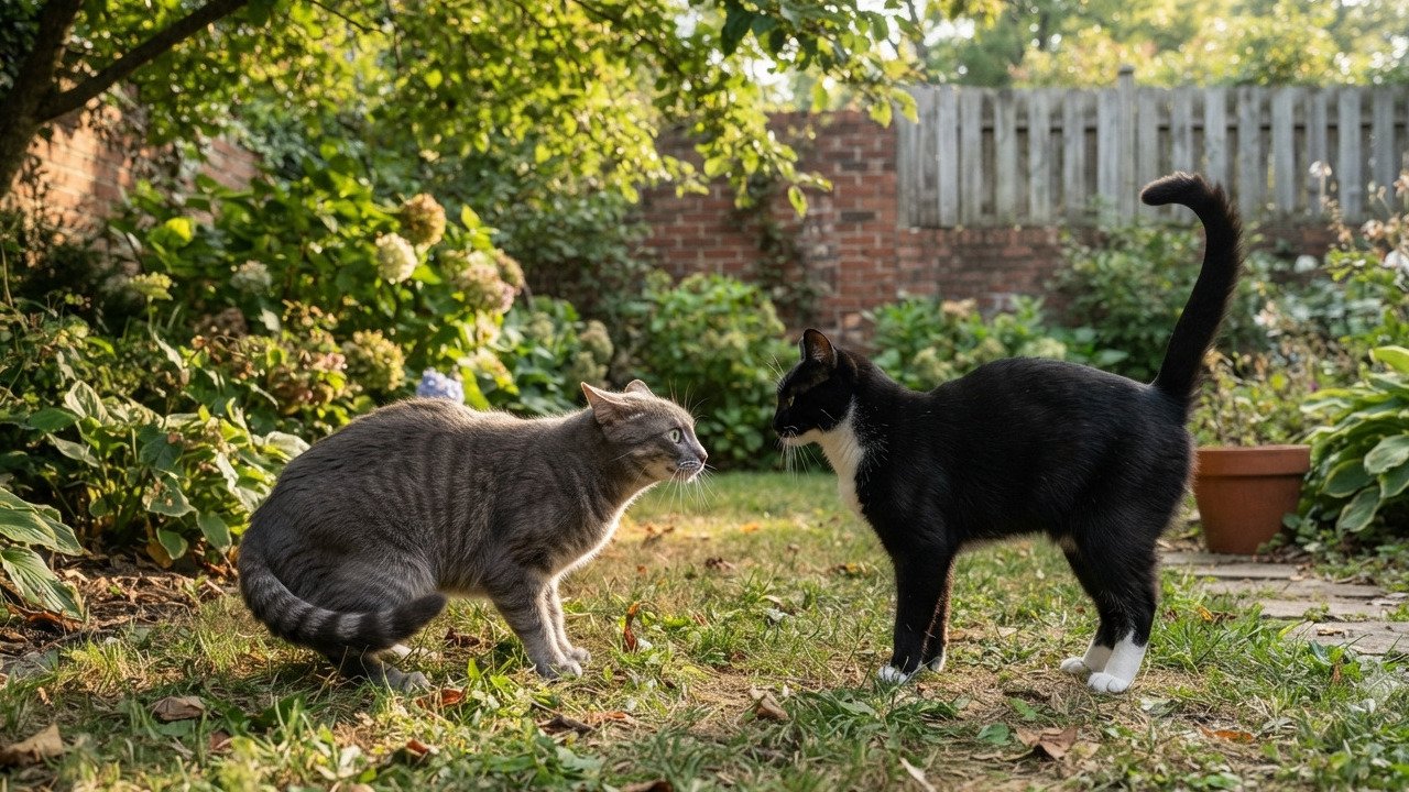 gatos miam
