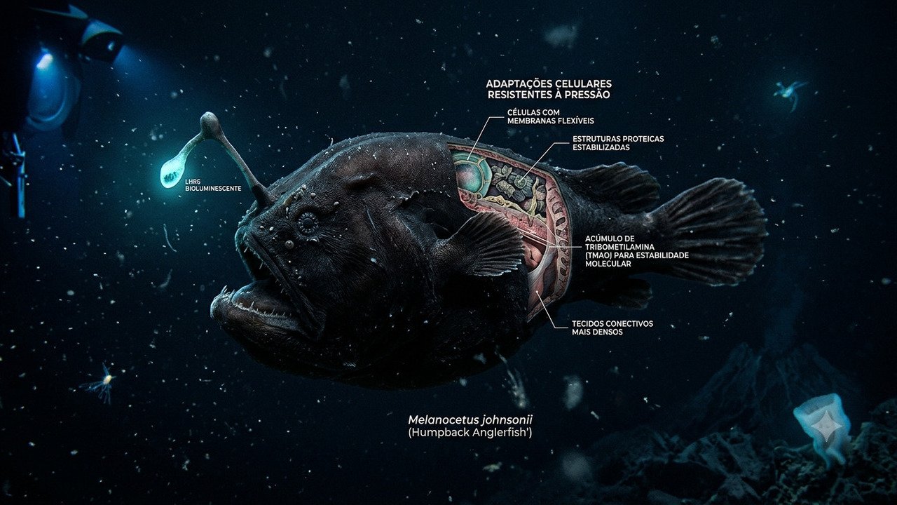 peixes das profundezas oceânicas
