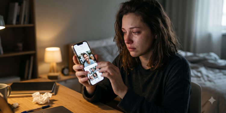 Um cérebro de luto trata lembranças digitais como gatilhos de recaída, os mesmos circuitos ligados à busca por recompensa reaparecem quando a pessoa revê fotos, prints e conversas antigas
