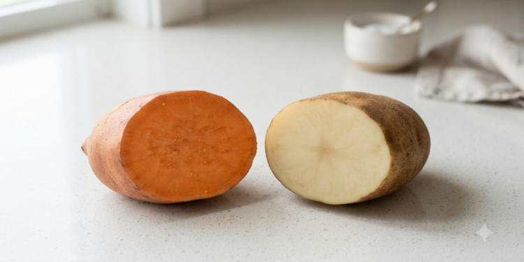 A escolha entre batata doce e batata branca depende de um fator importante