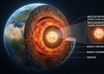Nova análise do núcleo interno da Terra muda a visão sobre o planeta