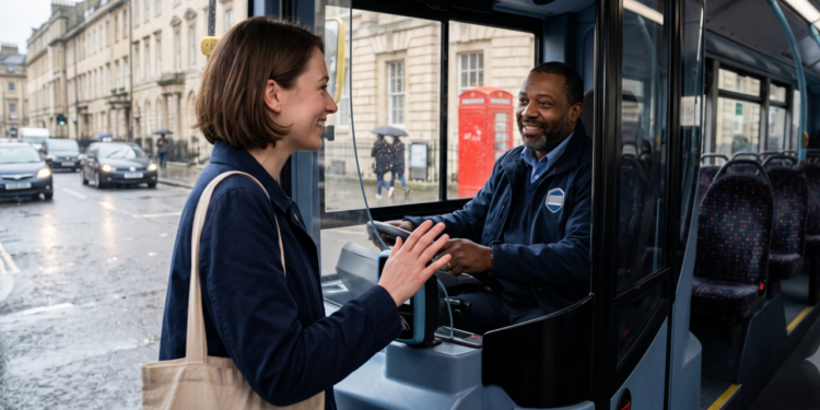 A psicologia sugere que as pessoas que cumprimentam o motorista do ônibus ao entrar não o fazem só por simpatia, mas por validação da presença do outro