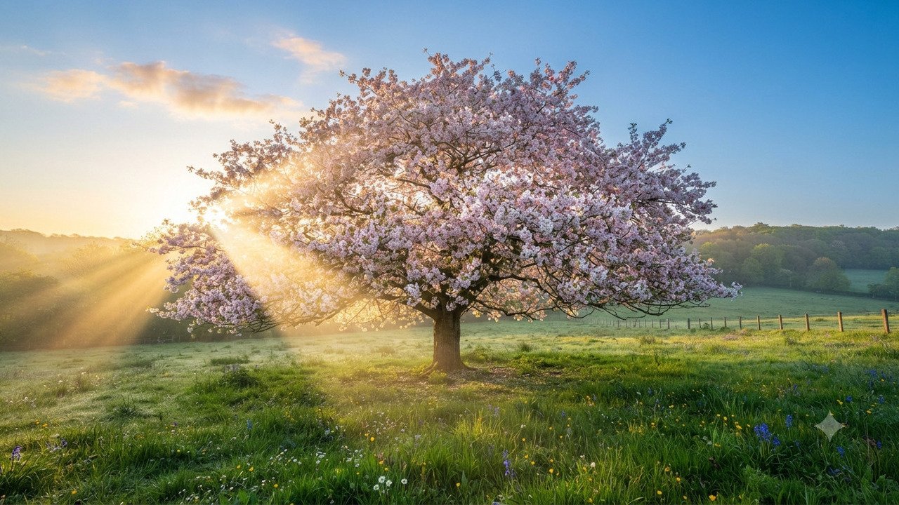 luz da primavera