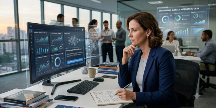 Pesquisa internacional surpreende ao demonstrar como a inteligência artificial reorganizou a relação das pessoas com o trabalho
