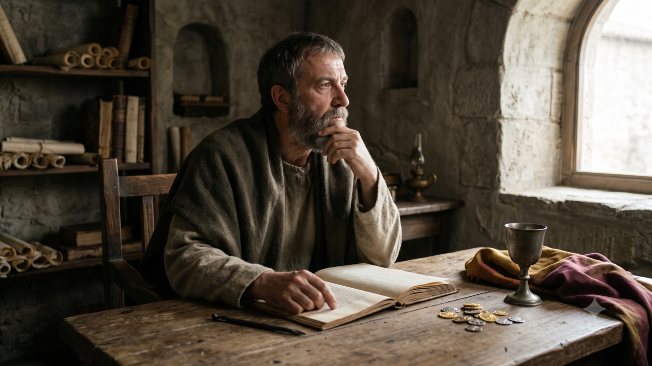 Santo Agostinho, filósofo e teólogo cristão: "Deus nos julga pelo que somos, não pelo que possuímos.”