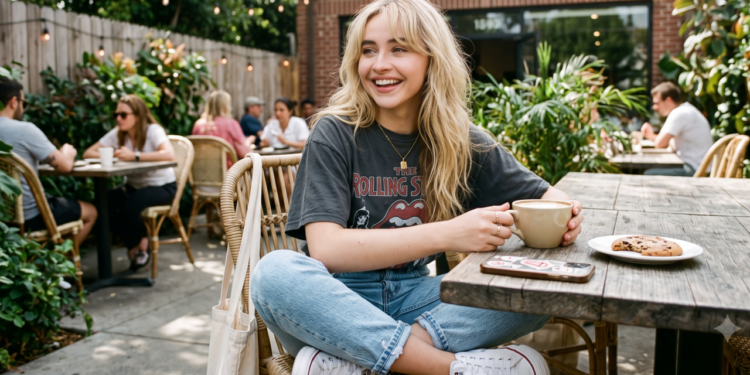 Frase de Sabrina Carpenter no dia: “Please Please Please”. Um ensinamento sobre relações confusas, expectativa e medo de se decepcionar