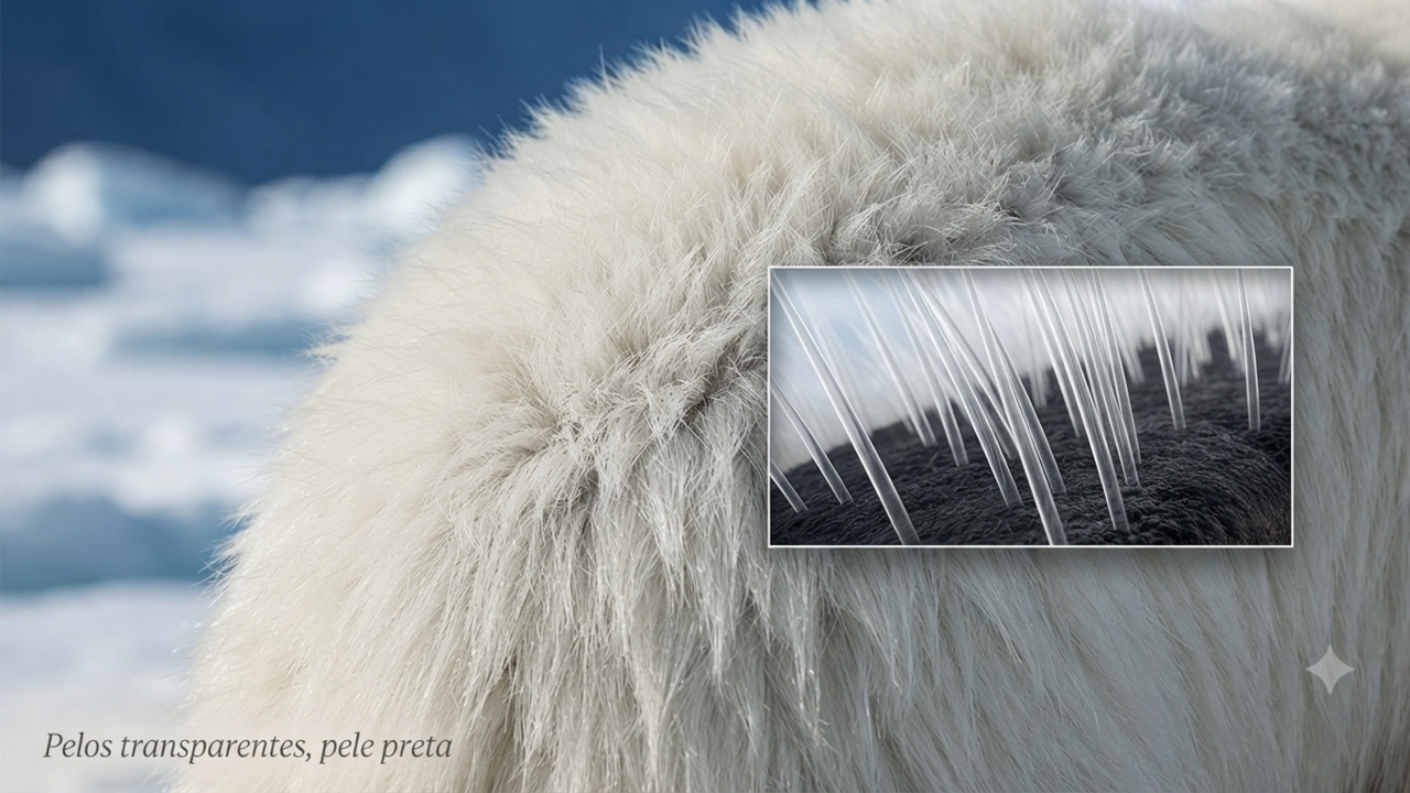 pelagem do urso polar