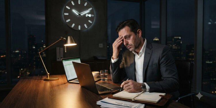 Responsabilidades profissionais ajudam a explicar noites mais curtas entre pessoas de alta renda