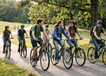 A psicologia diz que pessoas que andavam de bicicleta sem tanta supervisão não lembram esse período como irresponsável, mas como uma fase em que aprenderam coragem, limite e independência