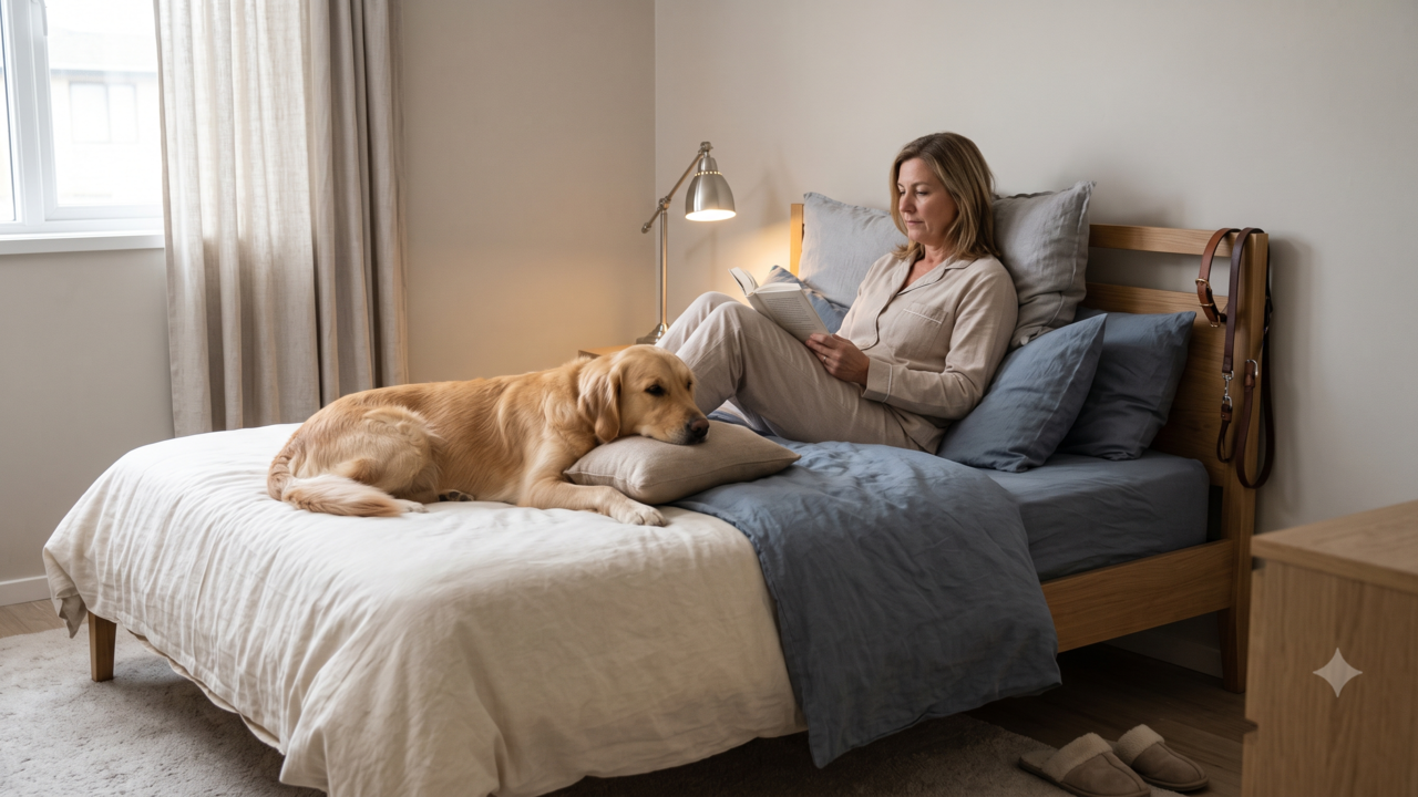 Adestradores de cães: “Algumas pessoas preferem que seus cães não subam na cama, enquanto outras gostam. Nenhuma das opções é inerentemente melhor ou pior.”