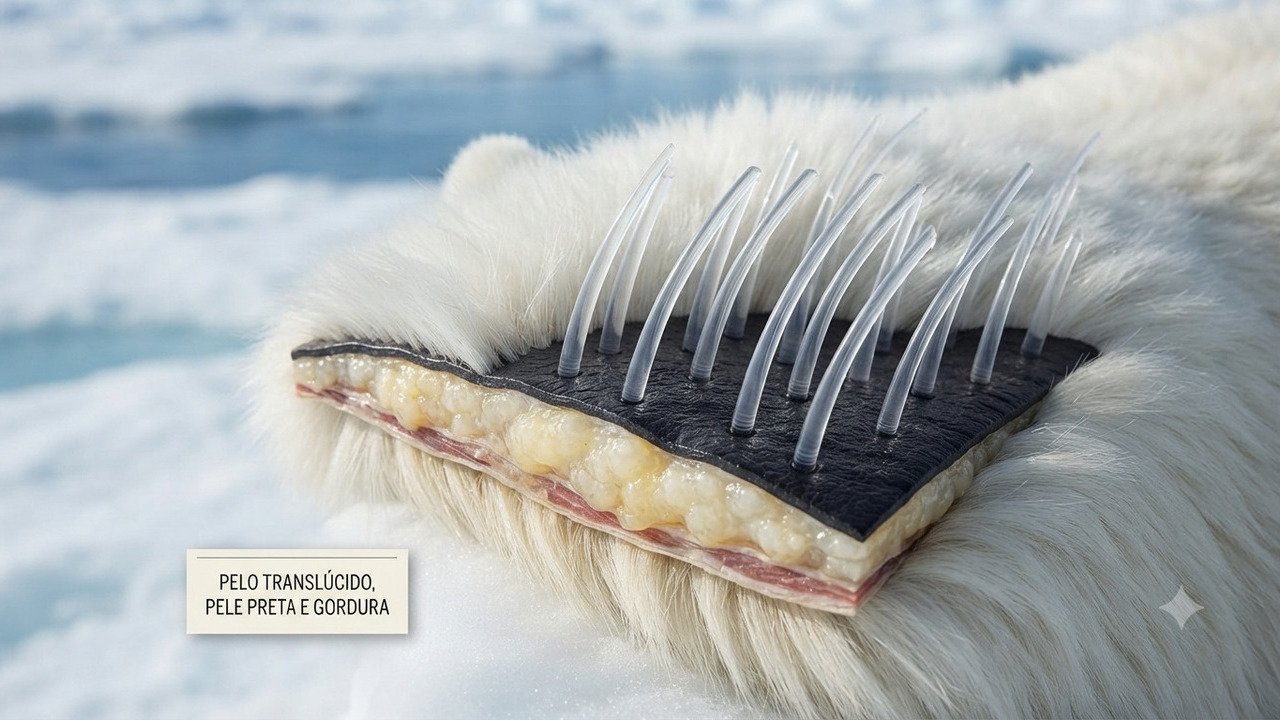 pelagem do urso polar