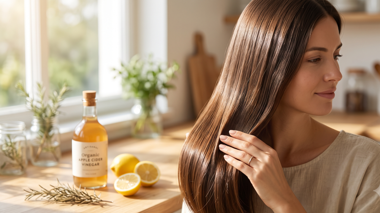 Por que muitas mulheres lavam o cabelo com vinagre branco e para que serve