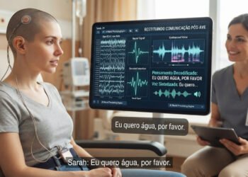Mulher recupera a comunicação com ajuda de um implante que traduz sinais cerebrais