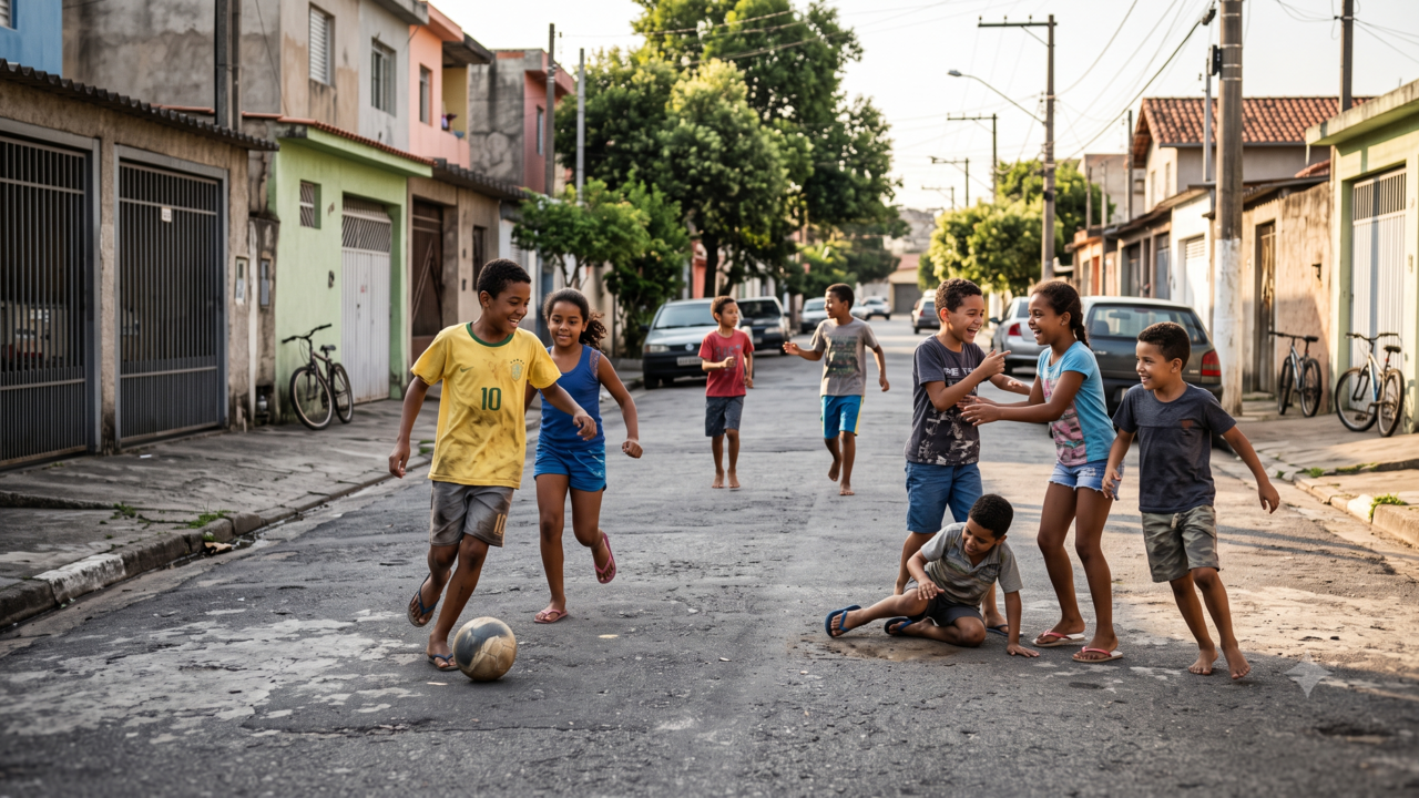 A maioria das pessoas que cresceram brincando na rua sem a supervisão dos pais não desenvolveram traumas, mas sim encararam isso como uma oportunidade para ganhar autonomia e confiança